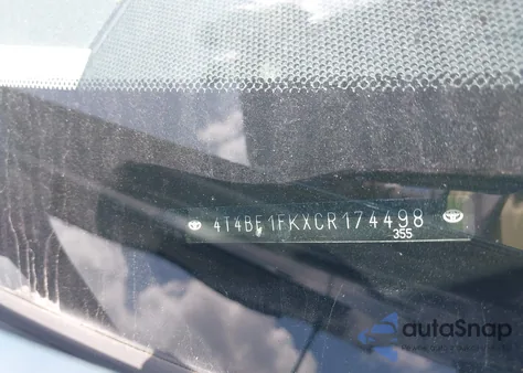 2012 Toyota Camry Le from USA, damaged, VIN 4T4BF1FKXCR174498